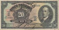 p117a from Brazil: 20 Mil Reis from 1923